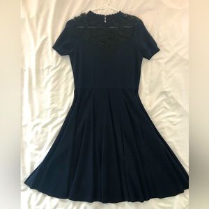 Draper James Flower Appliqué Dress